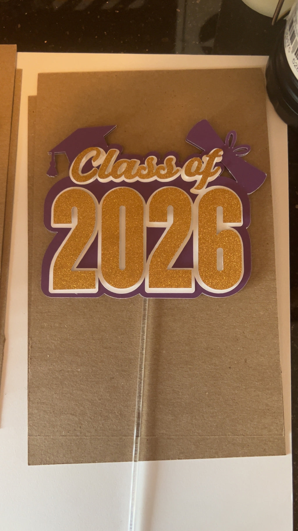 Graduation Cake Topper 2026