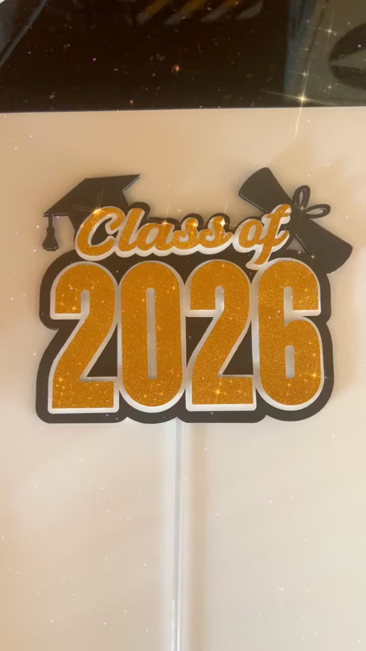 Graduation Cake Topper 2026