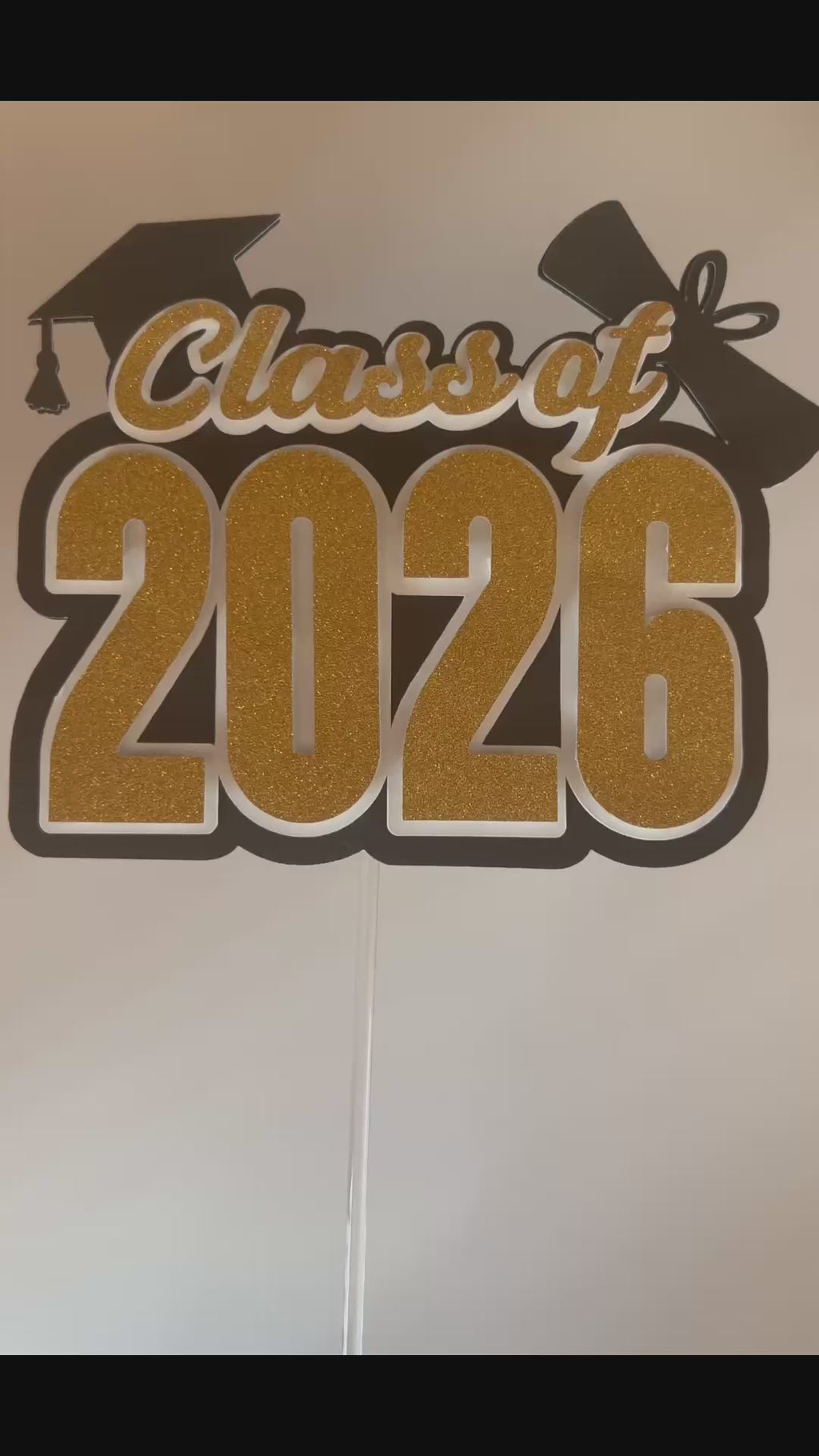 Graduation Cake Topper 2026